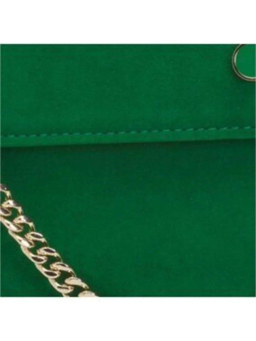 LK BENNETT Made In Spain Suede Dora Clutch